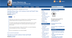 Desktop Screenshot of jamesherriot.org
